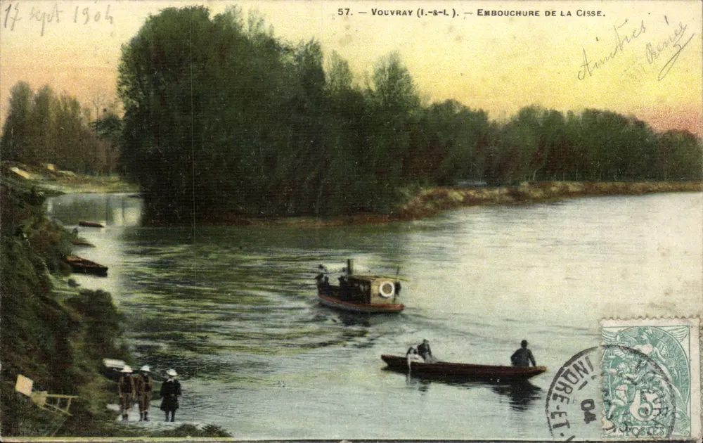 Vouvant (Loire-Atlantique) — Embocadura da Cisse — editor Anarchies, n°57 - Frente
