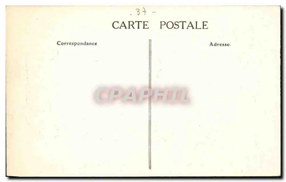 Tours (Indre-et-Loire) — A Catedral de São Gatien com suas torres e a parte Leste da cidade — A.P. - Verso