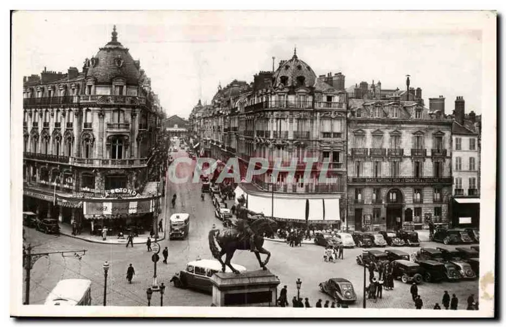 Orléans — Place du Martroi — Statue der Jeanne d'Arc — L. Lenormand - Vorderseite