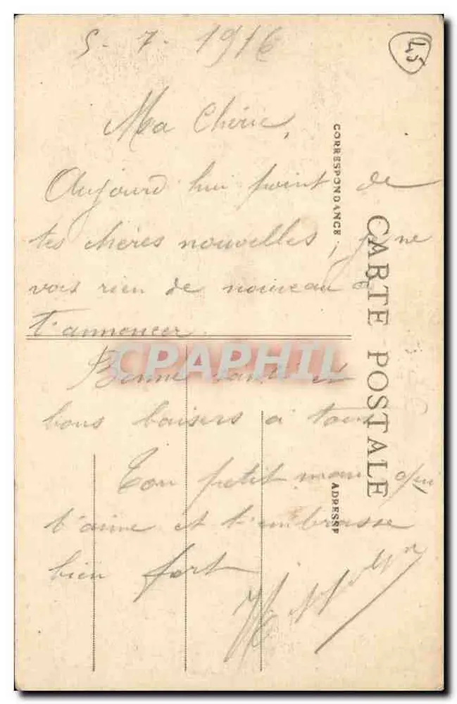 Orléans — Bairro Châtillon — Edition H. C. - Verso
