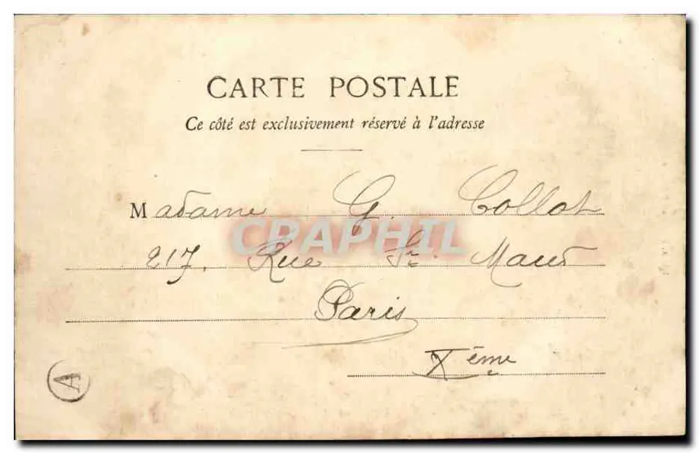 COURCY-aux-LOGES - Das Schloss — Umgebung von Pithiviers — Lib. A. Portd'haut, Pithiviers - Rückseite