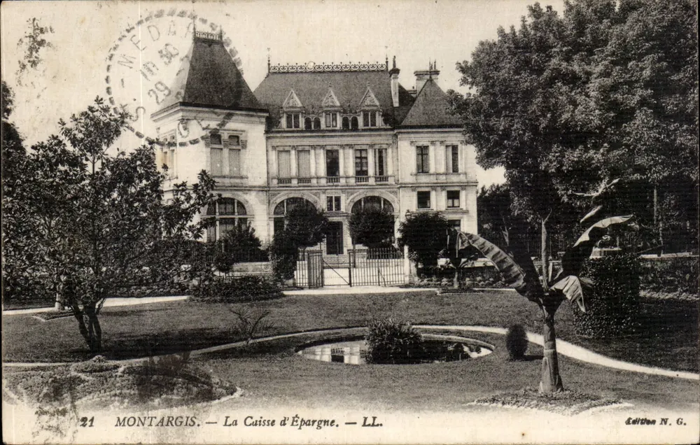Montargis — La Cuisse d'Épargne — Wydanie N.G. - Awers