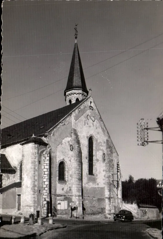 Malesherbes (Loiret) — A Igreja — Edição Artemeau, n°28 - Frente