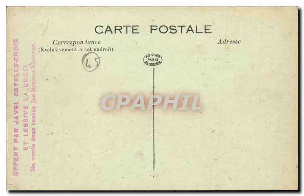Ronceveaux bei Malesherbes — Eingang zum Dorf — Philippe edit. - Rückseite