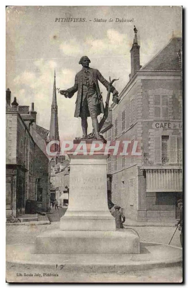 Pithiviers — Statue Dubamel — Lith. Louis Joly, Pithiviers - Vorderseite