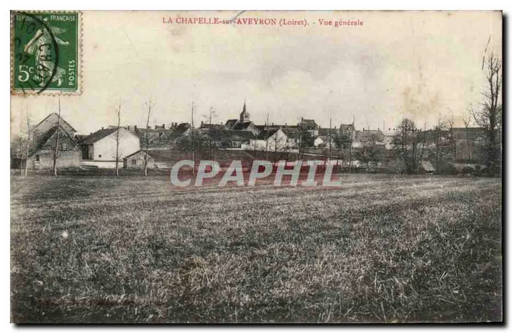 La Chapelle-sur-Aveyron (Loiret) — Vista geral — editora não identificada - Frente