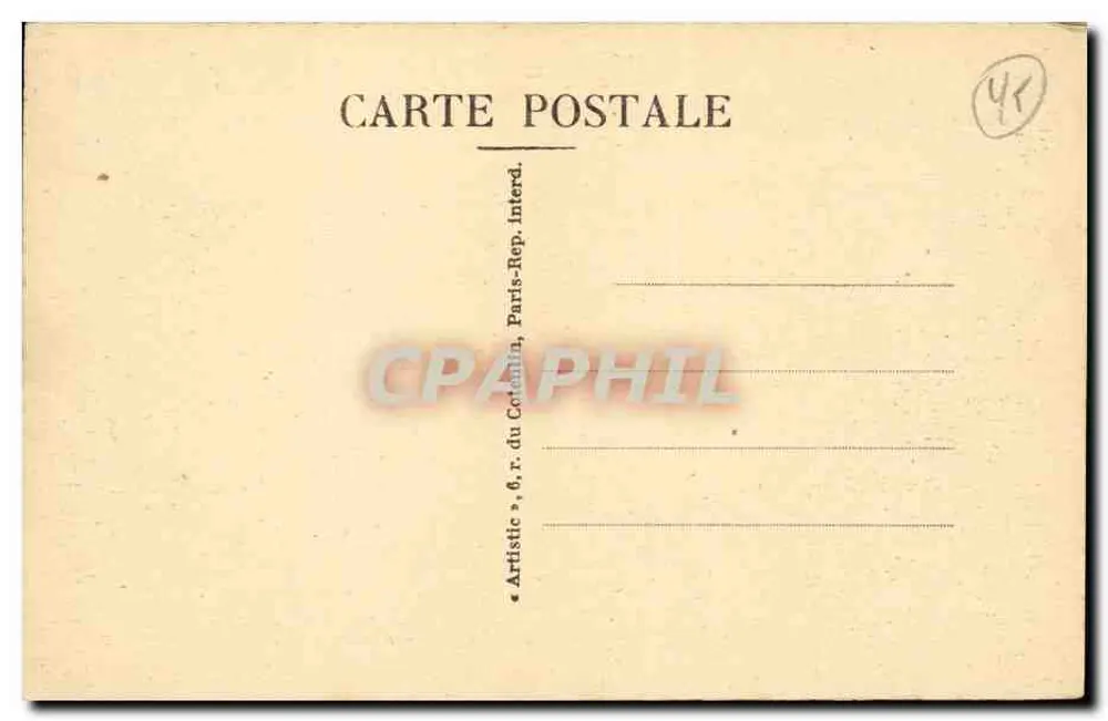 Zamek La Forest — Montcresson — Historia Loiretu — n°276-8 - Rewers