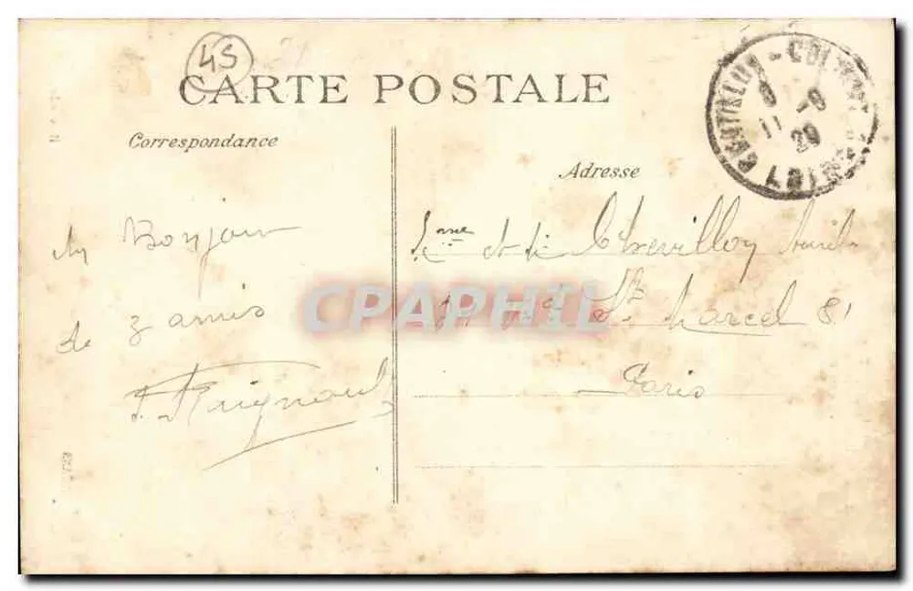 Chatillon-Coligny (Loiret) — Der Inferno, Ort des Zusammentreffens der Calvinisten während der Religionskriege — Verlag Roy - Rückseite