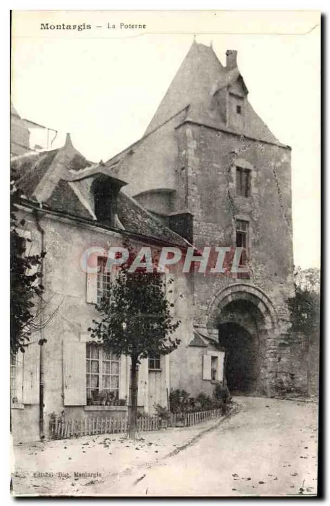 Montargis — A Porta da Cidade — Edição Bijl, Montargis - Frente