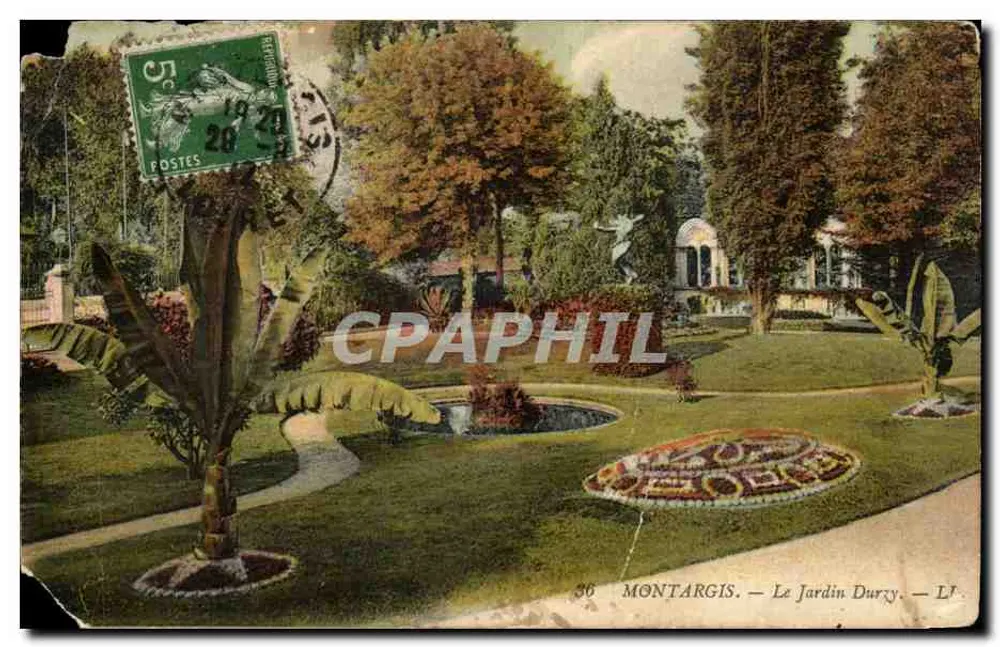 Montargis — O Jardim Durzy — L'I - Frente