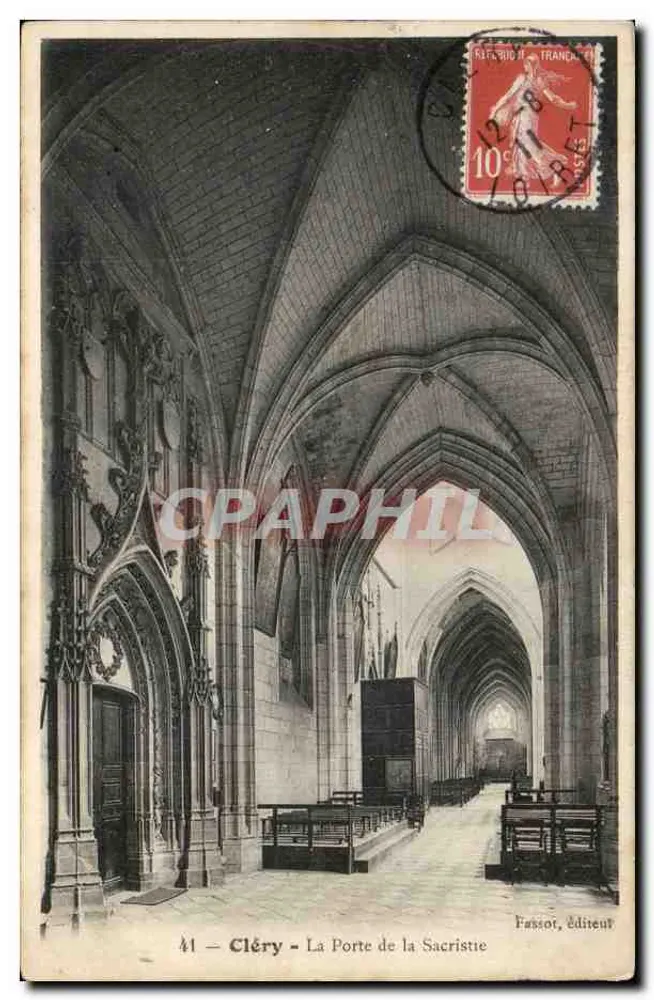 Cléry - Die Tür der Sakristei — Verlag Fassot, Nr. 41 - Vorderseite