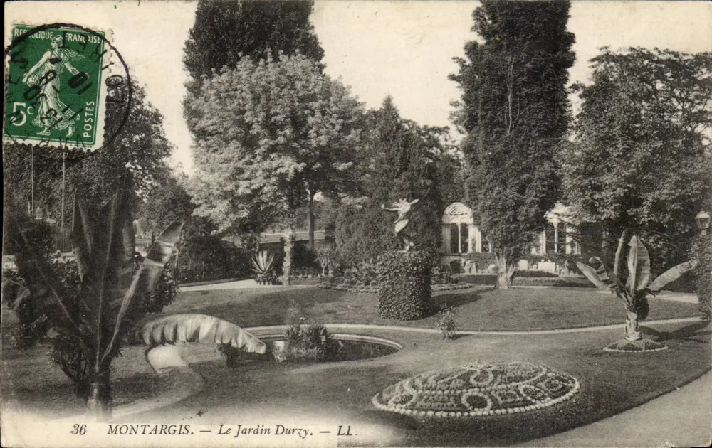 Montargis — Jardim Durzy — LL. — Editor LL. - Frente