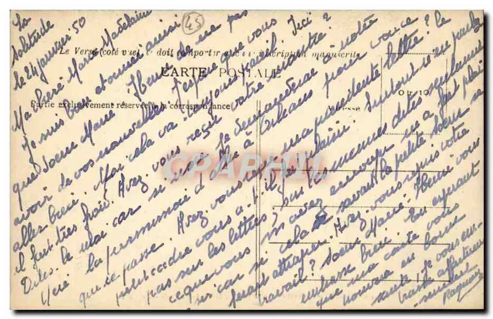 MESMIN (Loiret) — N. D. de la Solitude - O Parque - Verso