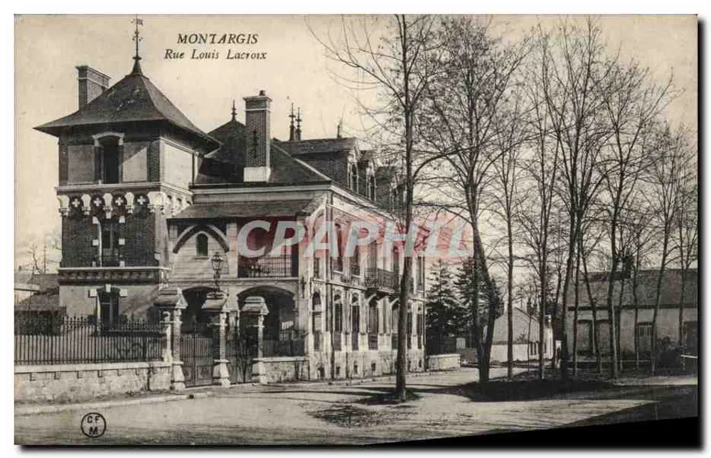 Montargis — Rue Louis Lacroix — C.F. M. - Voorkant