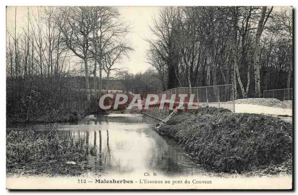 Malesherbes - L'Essonne am Konventbrücke — Ch B: 112 - Vorderseite