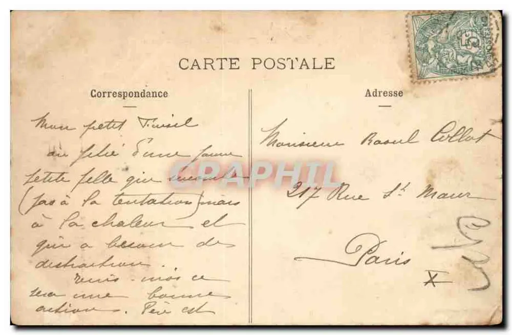 Châteaurenard — Pulvermagazin des alten Schlosses — Labinaire Fouton-Peit - C. F. M. - Rückseite