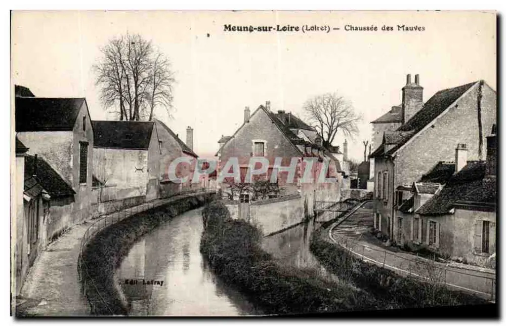 Meung-sur-Loire (Loiret) — Chaussée des Mauves — L. Lenormand, Ochamps - Vorderseite