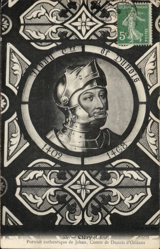 Jean de Dunois — Authentisches Portrait — Cléry (Loir-et-Cher) n°558 - Vorderseite