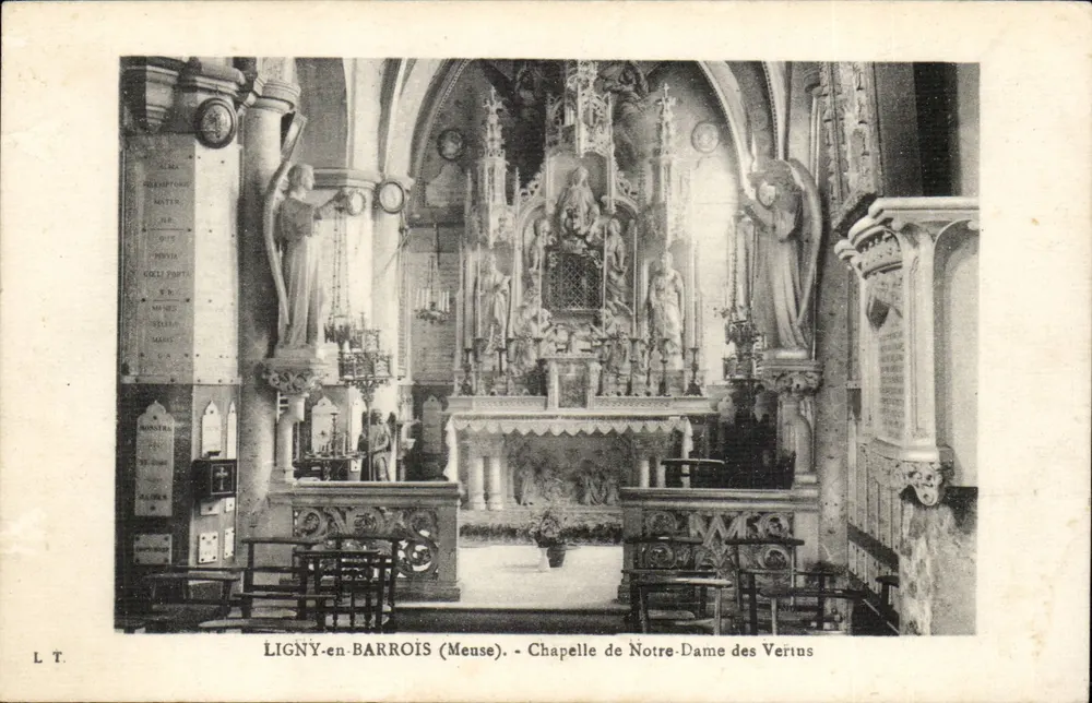 Ligny-en-Barrois (Meuse) - Kapelle Notre-Dame des Vertus - Vorderseite