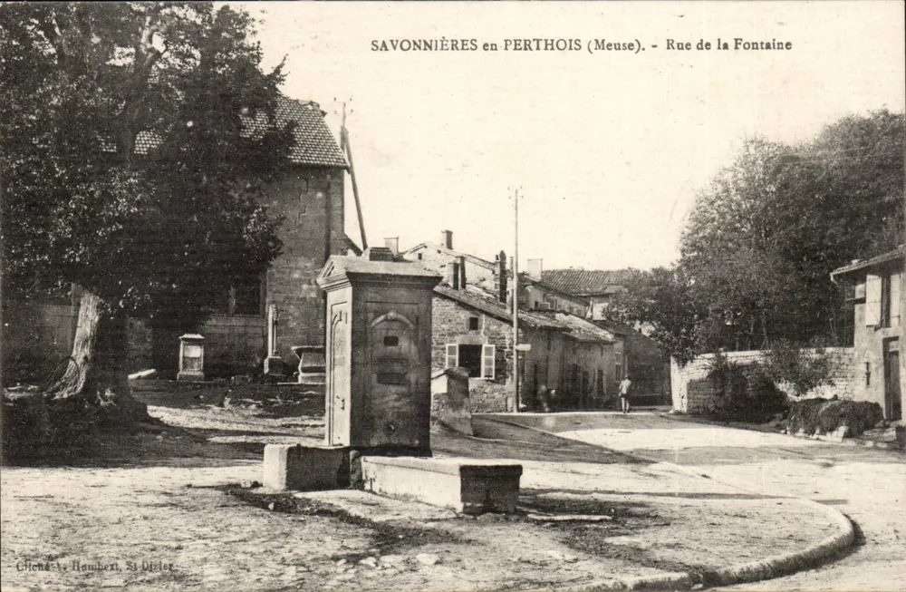 Savonnières in Perthois (Meuse) — Rue de la Fontaine — Chèche & Rambert, St Dizier - Vorderseite