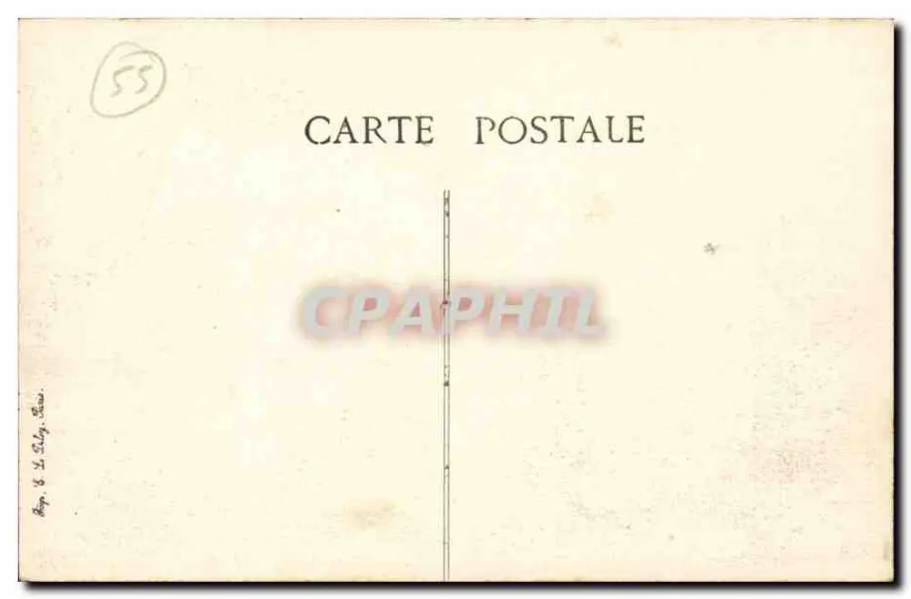 Mognéville — A Moinha — Bauthier, editora — Saint-Dizier - Verso