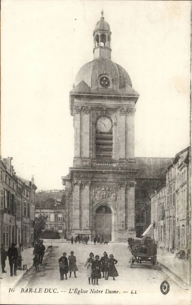 Bar-le-Duc — A Igreja Nossa Senhora — LL - Frente