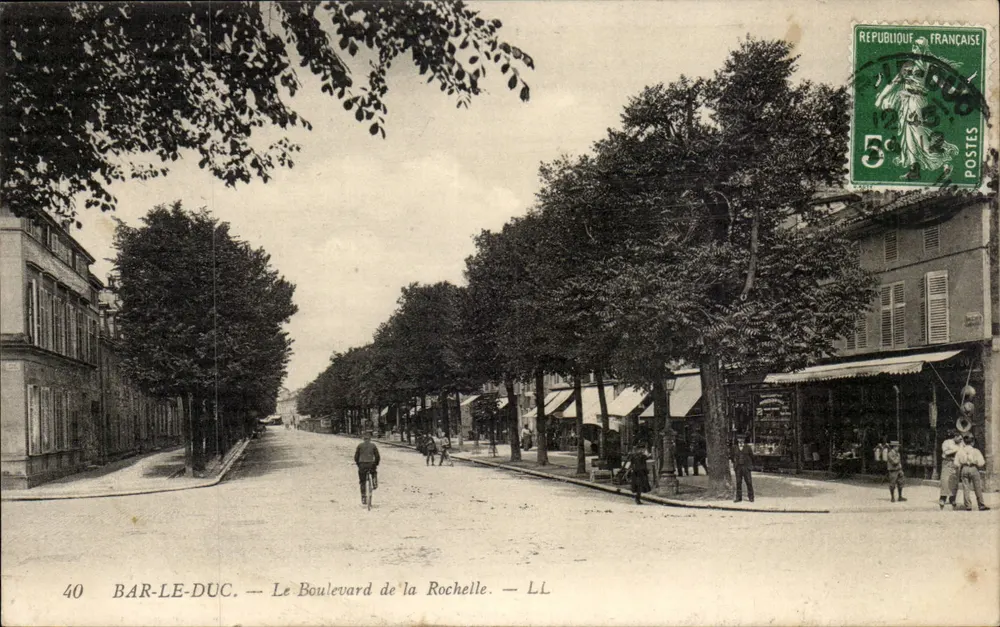 Bar-le-Duc — O Boulevard de la Rochelle — LL, n°40 - Frente