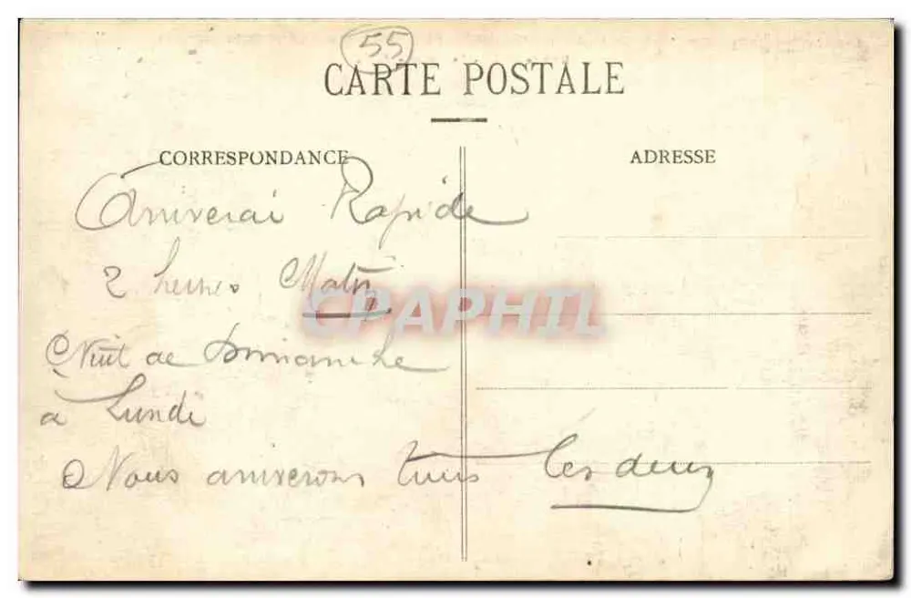 BAR-le-DUC - O Liceu - E. C. - Verso