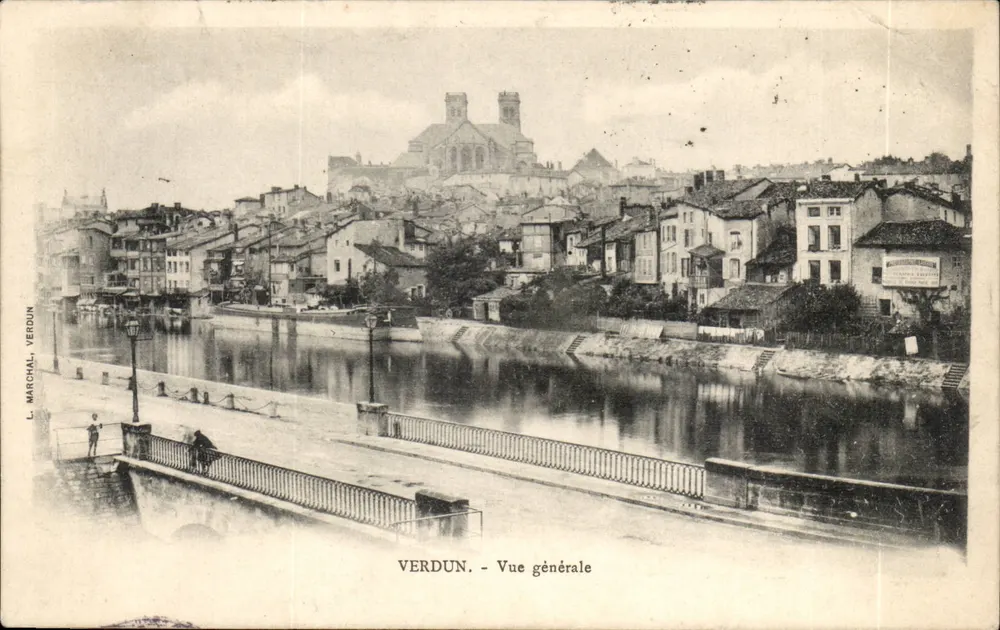 Verdun — Visão geral — L. Marchal, Verdun - Frente