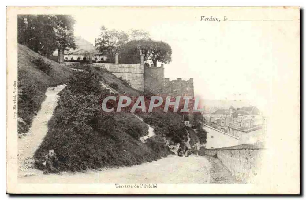 Terrasse do Bispo — Verdun, o — Imp. Marchal, Verdun - Frente