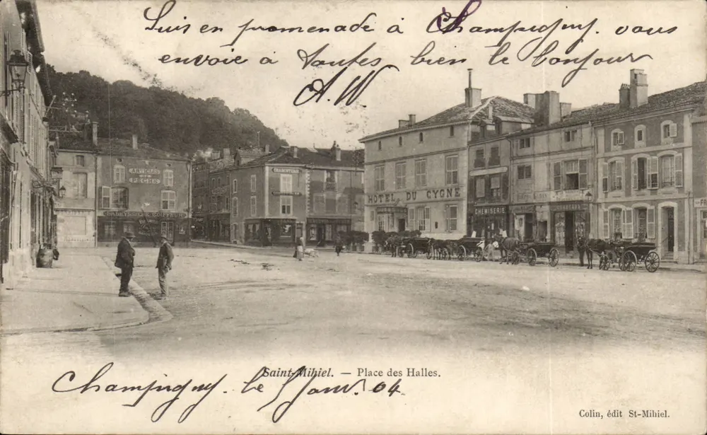 Saint-Mihiel — Place des Halles — Colin, Verlag St-Mihiel - Vorderseite