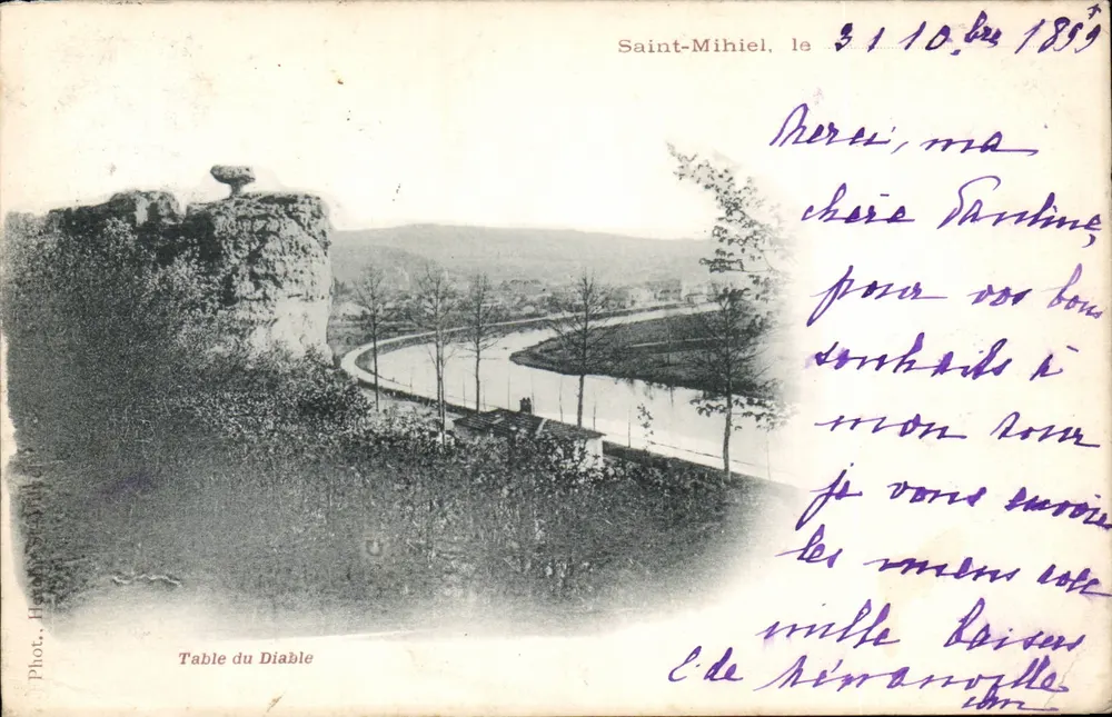 Saint-Mihiel — Mesa do Diabo — Fot. Henry, Saint-Mihiel - Frente