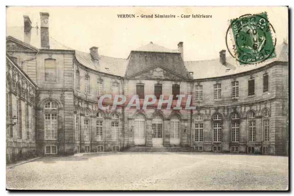 Verdun - Seminário Grande - Cour Intérieure — editor não visível, número de série ilegível - Frente