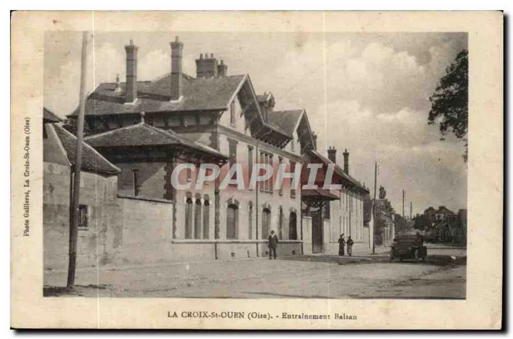 La Croix-St-Ouen (Oise) — Balsan-Training — Photo Guillerez - Vorderseite