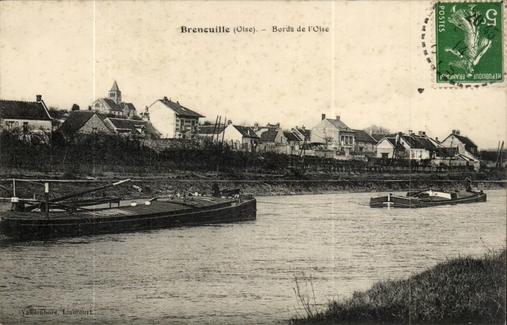 Brenneuille (Oise) — Bordas do Oise — Yardenhove, Lignecourt - Frente