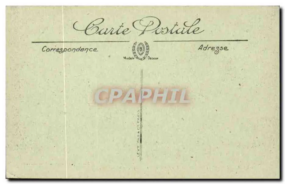 Cuisse-la-Motte (Oise) — Brücke des Ritters — Die Chaumières - Rückseite