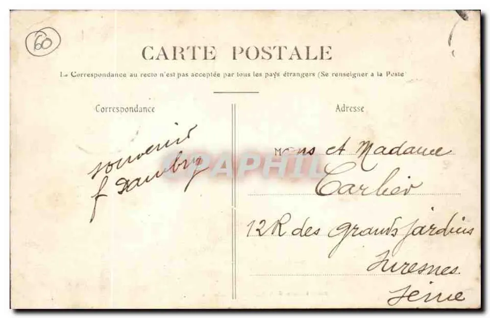 Balagny-sur-Thérain — bewohnte Steinbrüche — Arrondissement Soissons (Verlag) - Rückseite