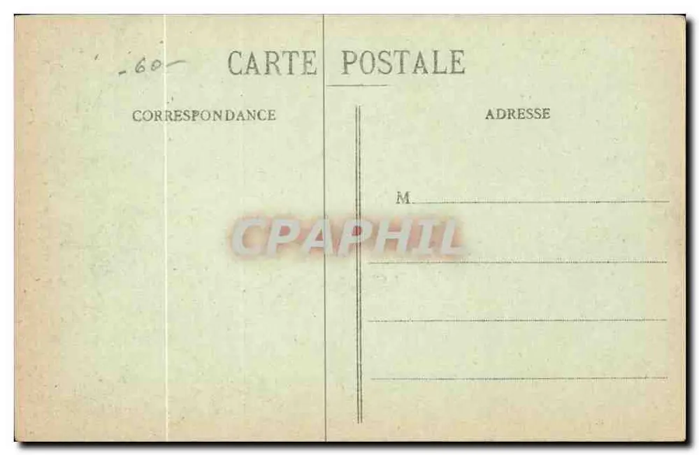 Tricot (Oise) — Coro da igreja destruída — Boursa, Compiègne - Verso