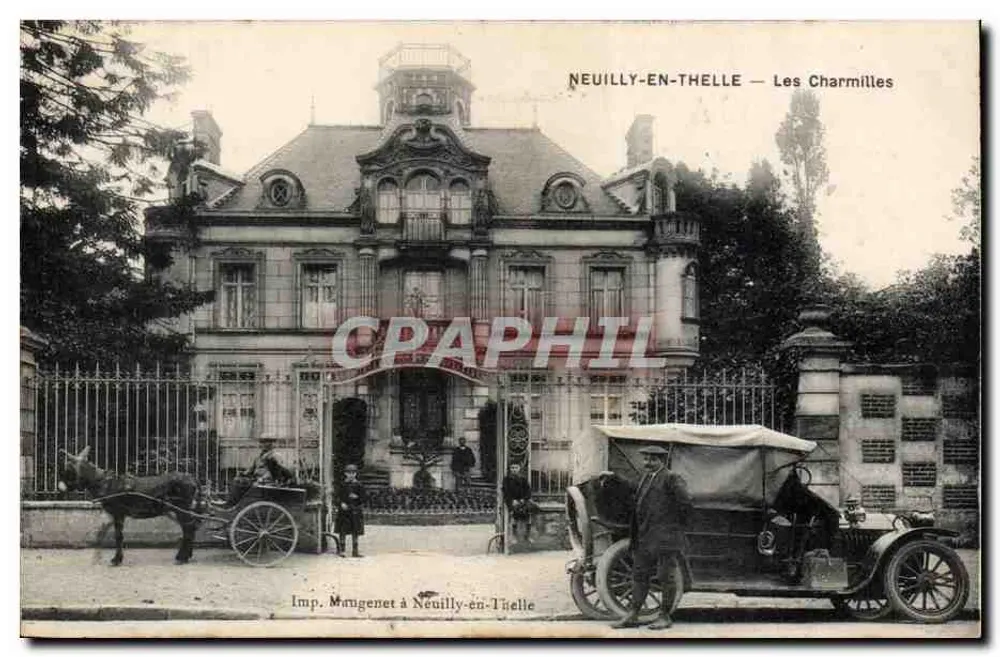 Neuilly-en-Thelle — Les Charmilles — Imp. Mangeret à Neuilly-en-Thelle - Vorderseite