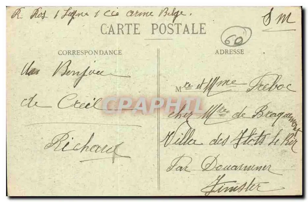 Creil (Oise) - Hameau de Vaux — Chalbrette, uitgever, N° 2207 - Achterkant