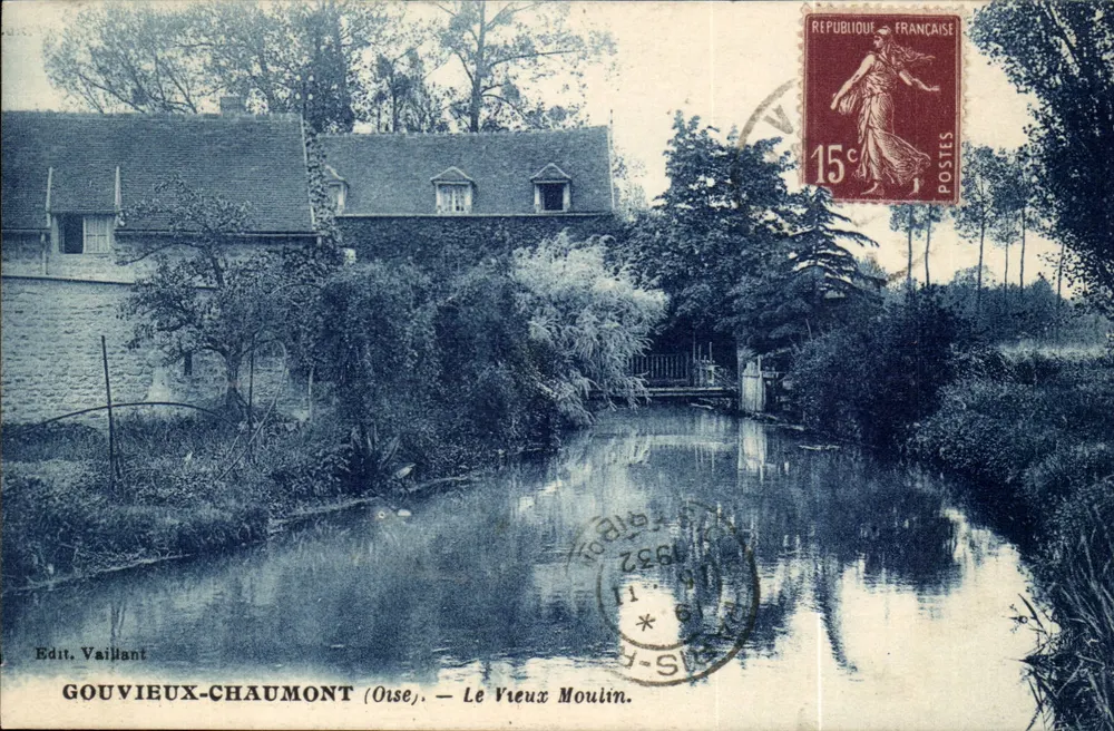 Gouvieux-Chaumont (Orse) — Das alte Mühle — Edit. Vaillant - Vorderseite