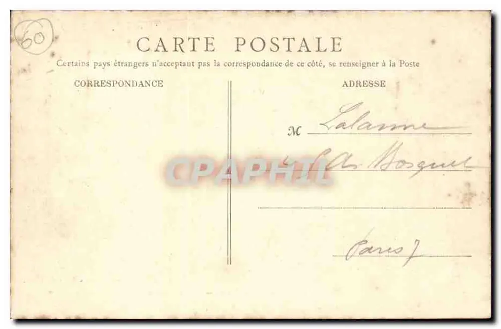 Cires-les-Mello (Oise) — Vista geral — Cocu, Mello - Reprod. interd. - Verso