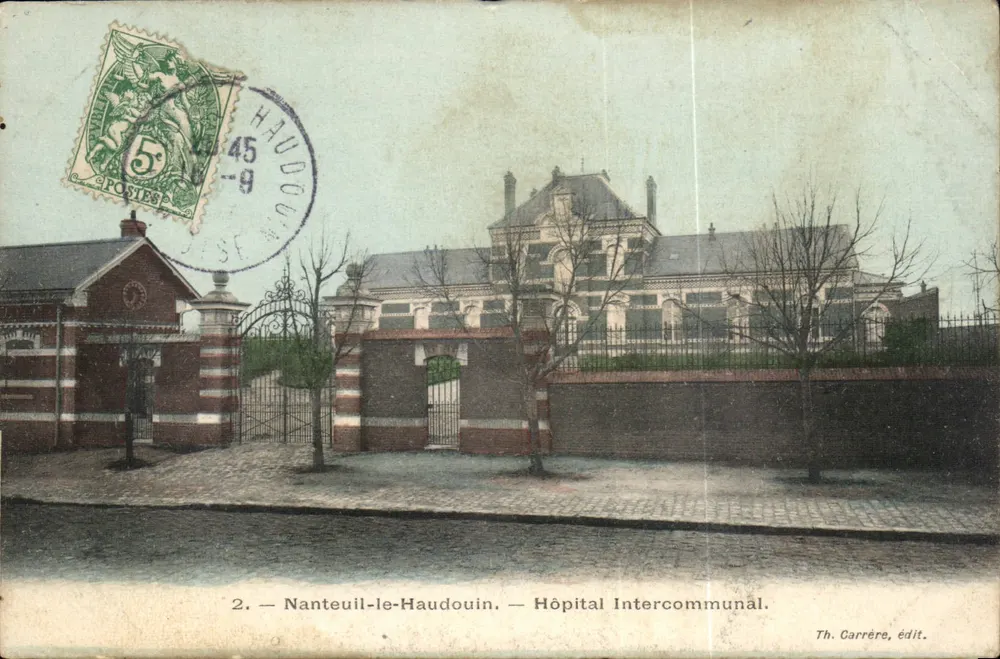 Nanteuil-le-Haudouin — Interkommunales Krankenhaus — Th. Carrère, Verlag - Vorderseite