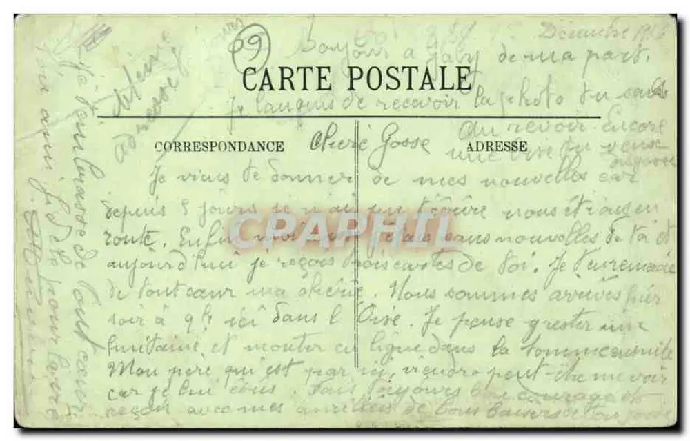 Villers-sur-Bonnières (Oise) — Grande-Rue — Edition Pernot - Rückseite