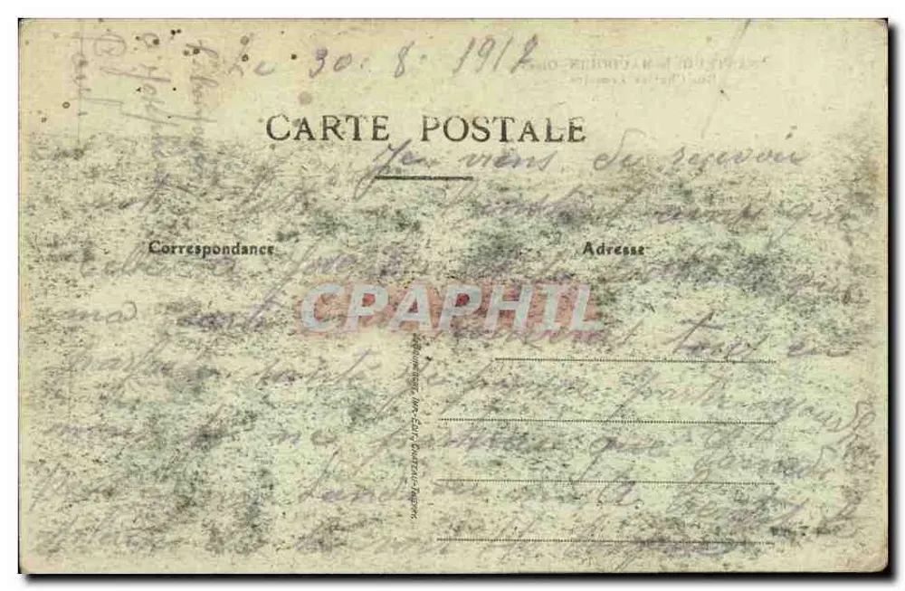 Nanteuil-le-Haudouin (Oise) — Charles-Lemaire-Straße — Verlag Tardif - Rückseite
