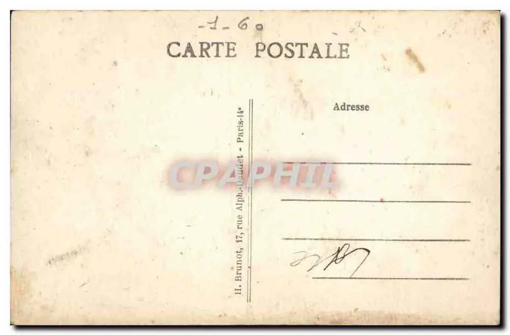 Sarcus (Oise) — A Prefeitura-Escola — W-1051-9-35 - Verso