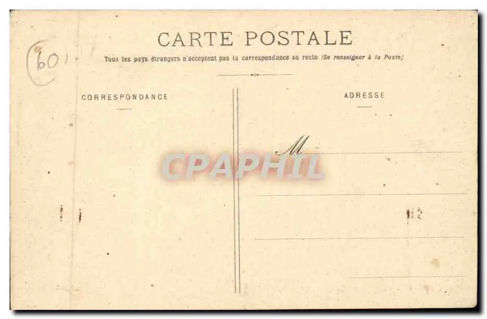 MÉRY-sur-OISE - O Viaduto — Pontoise, A. Seyes, imp.-édit. - Cliché Godefroy - Verso
