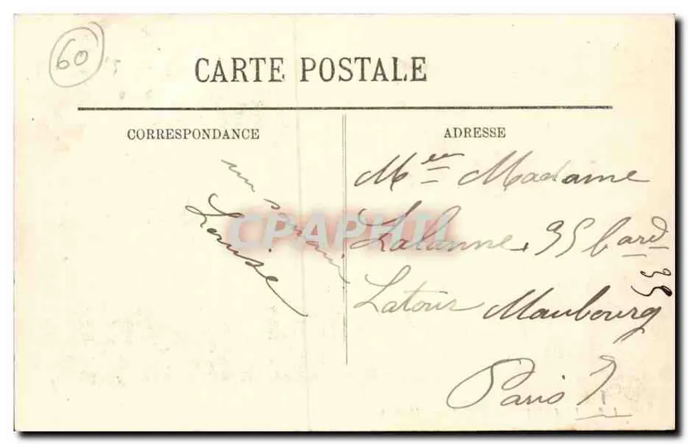 Beauvais — Plein Jeanne-Hachette — LL. n°132 - Achterkant