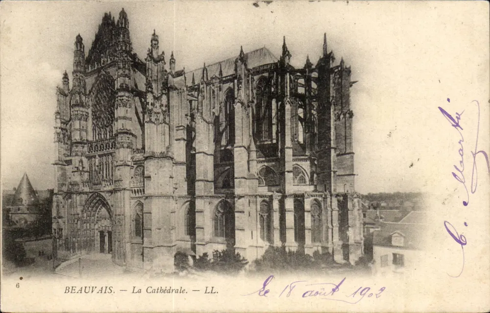Beauvais — A Catedral — LL. - Frente