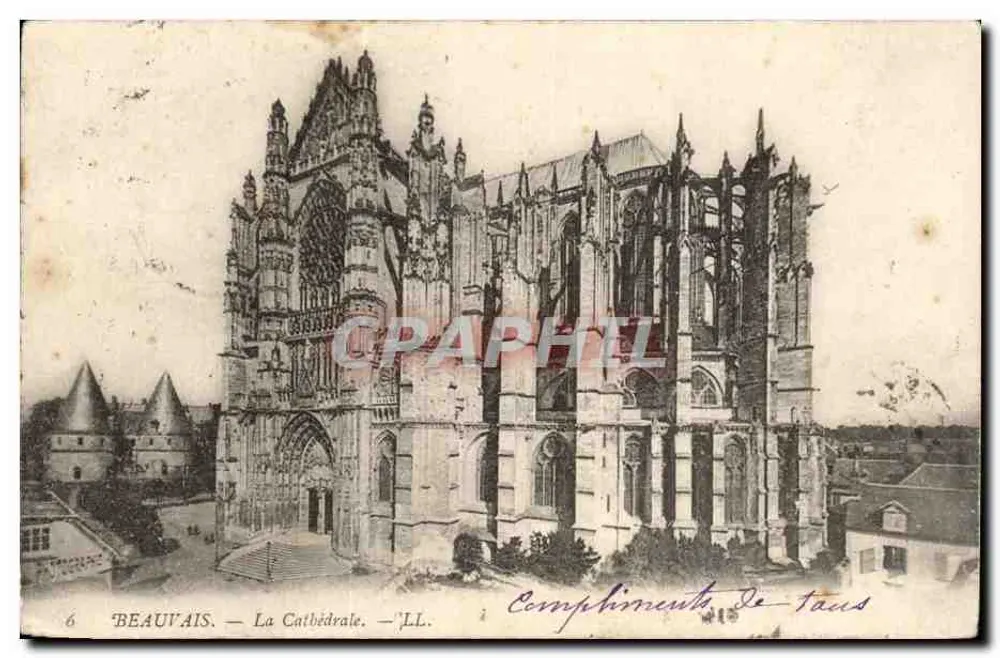 Beauvais — A Catedral — LL - Frente